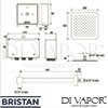 Bristan WV-FH-BC Spare Parts Diagram