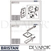 Bristan WVP FHBS BC Mixer Spare Tech Diagram