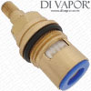 Replacement Flow Cartridge for Exposed Shower Bar Valves Half Turn Anti-Clockwise Open