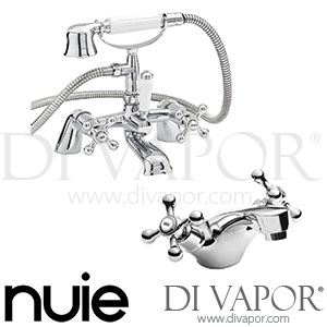 Nuie X385-X384 Viscount Range Mono Basin & Bath Shower Mixer Chrome Spare Parts