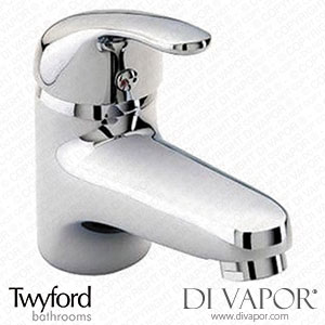 Twyford X52 Low Flow Basin Mono Mixer 7/ 4 Litre Inc Click Clack Waste (X525126CP) Spare Parts