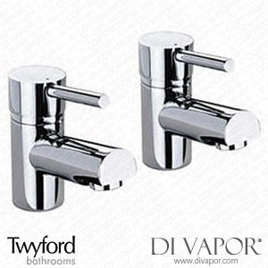 Twyford X60 Basin 1/2 Inch Pillar Taps (X605205CP) Spare Parts