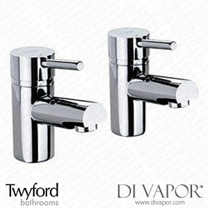 Twyford X60 Bath 3/4 Inch Pillar Taps (X605215CP) Spare Parts