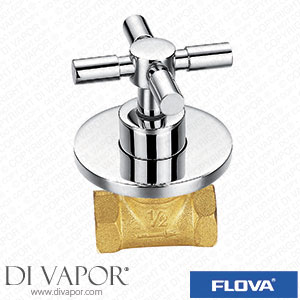 Flova XLWMCONCW XL 3/4 Wall Mounted Cold Shut Off Valve Spare Parts