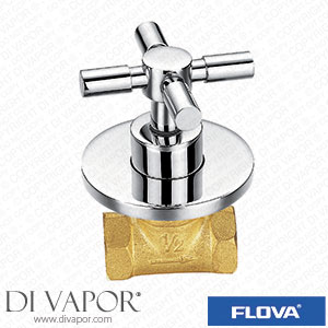 Flova XLWMCONHW XL 3/4 Wall Mounted Hot Shut Off Valve Spare Parts