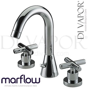 Marflow XNC400.04 Exena Cross 3 Hole Basin Mixer Spare Parts