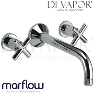 Marflow XNC440.04 Exena Cross Three Hole Wall Mounted Basin Mixer Spare Parts