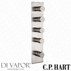 C.P. Hart Spillo Steel Four Way Thermostatic Shower Valve XSCPHSPTERMO4WSS Spare Parts