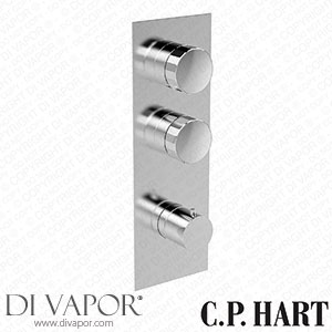 C.P. Hart Spillo Tech V Two Way Thermostatic Shower Valve XSZCPHSPTERMO2WVCP Spare Parts