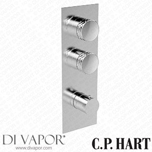 C.P. Hart Spillo Tech X Two Way Thermostatic Shower Valve XSZCPHSPTERMO2WXCP Spare Parts