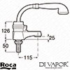 Roca Spare Diagram