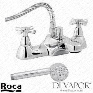 Roca Danube Cross Deck Mounted Bath or Shower Mixer (ZD50010034) Spare Parts