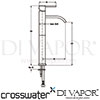 Crosswater ZE112DNC Diagram