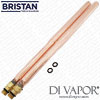 Bristan ZTG10-265 Pair of Copper Tails - M10 x 265mm