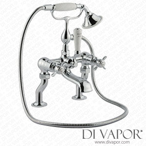 Butler & Rose Caledonia Pinch Floorstanding Bath Shower Mixer with Shower Kit Spare Parts