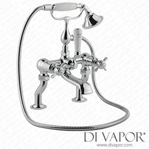 Butler & Rose Caledonia Crosshead Floorstanding Bath Shower Mixer with Shower Kit Spare Parts