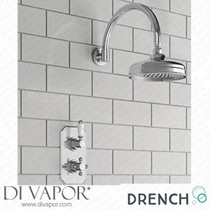 Drench Arabella Traditional Concealed Shower Valve & Fixed Shower Head dr-arabella-trad-shower-kit Spare Parts