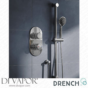 Drench Dahlia Concealed Thermostatic Shower Valve & Slide Rail Kit dr-dahlia-concealed-shower-kit Spare Parts