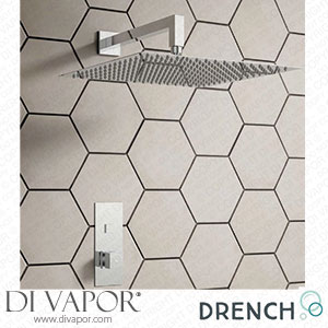 Drench Dominic Concealed Thermostatic Push Button Shower Valve & Fixed Shower Head dr-dominic-concealed-shower-kit Spare Parts