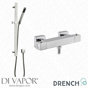 Drench Graham Thermostatic Bar Shower Valve & Slide Rail Kit dr-graham-expo-shower-kit Spare Parts