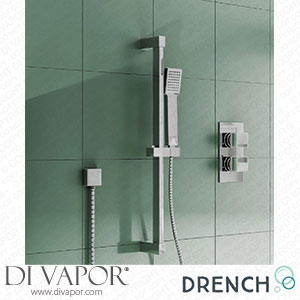 Drench Harley Concealed Thermostatic Shower Valve & Slide Rail Kit dr-harley-concealed-shower-kit Spare Parts