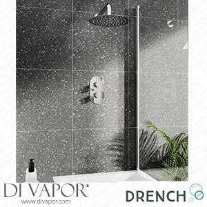 Drench Imogen Concealed Shower Valve Fixed Shower Head & Overflow Bath Filler dr-imogen-con-bath-shower-kit Spare Parts