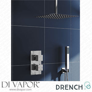 Drench James Concealed Shower Valve Fixed Head & Shower Handset Kit dr-james-concealed-shower-kit Spare Parts