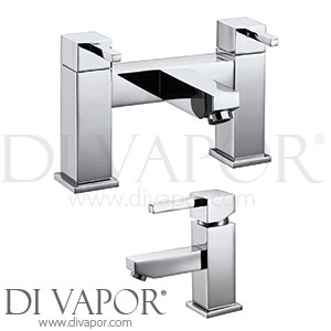 Vellamo vellamo-blox-basin-bath-shwr-pk Blox Basin Mixer & Bath Shower Mixer Pack Spare Parts