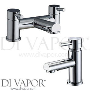 Vellamo Twist Basin Mixer and Bath Filler Pack Spare Parts