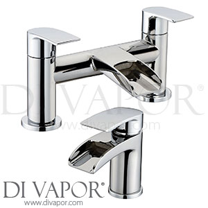 Vellamo vellamo-ven-basin-bath-shwer-pk Venta Basin Mixer & Bath Shower Mixer Pack Spare Parts