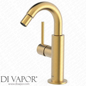 Tres Grifer?a ?26222402OM Study Colors Bidet Mixer Tap 360 Degree Swivel Angle Lever 11.2 x 10 x 21.7 cm Matt Gold (Reference: 26222402OM) Spare Parts