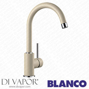 Blanco 519420 Mida - Champagne Kitchen Sink Tap Made of Granite (Silgranite) with A Fixed Spout Mida-Champagne-519420 Spare Parts