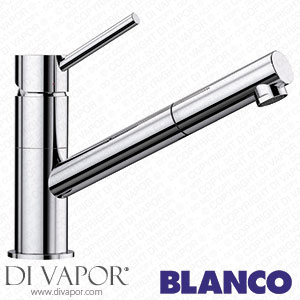 Blanco Kano-S - Single-Lever Kitchen Mixer Tap - with Pull-Out Spray - Chrome - 521503 Spare Parts